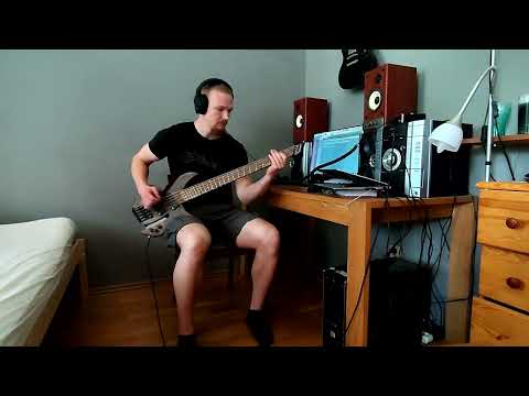 Flame Bass Multiscale Headless 5 Ash - handmade, custom image 4