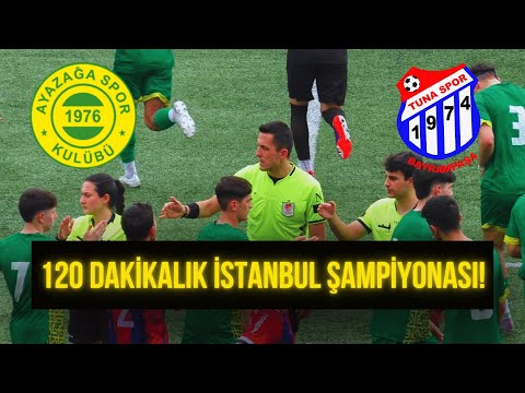 🚀 U18 İSTANBUL ŞAMPİYONASI’NDA KAZANAN BELLİ OLDU! Ayazağaspor - Tuna Spor | Maç Özeti