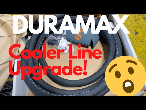 Duramax transmission cooler lines leak? Here is easiest fix!