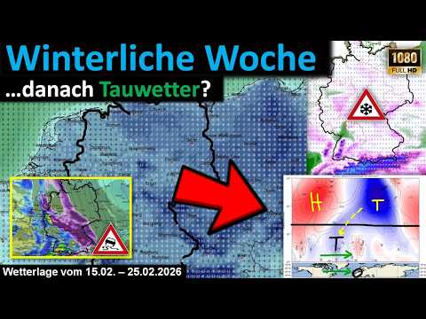 Models are trending upwards... after a cold week ahead, will it then become milder with a thaw?
