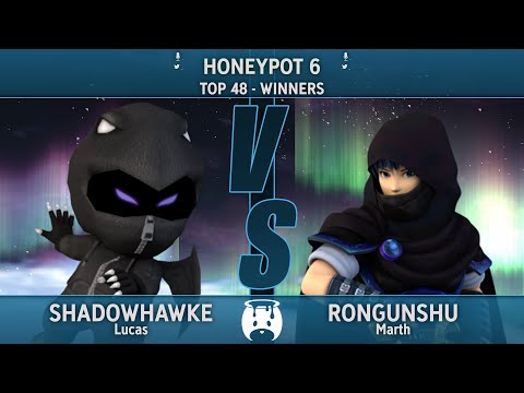 Honeypot 6  Top 48 - Winners - Shadowhawke (Lucas) Vs. Rongunshu (Marth)