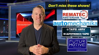 Aftermarket shows in Europe, Asia and Latin America showcase the future of mobil