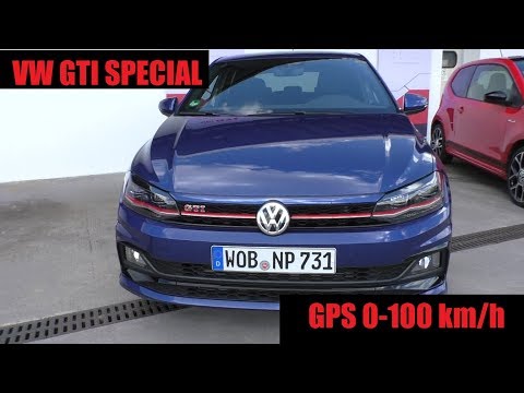 VW Polo GTI 2019 - GPS Acceleration - 0-100km/h