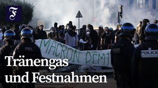 Protestwelle gegen Sparpolitik in Frankreich