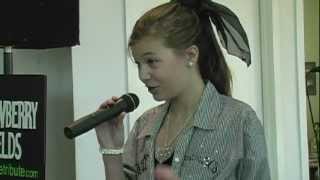 Teenage Doo Wop Singer Kayla Starr (Stockert) performs B103's Beatles Tribute concert in Riverhead