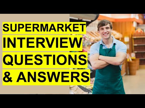 SUPERMARKET INTERVIEW Q&A!(テスコ、アルディ、リドル、モリソンズ、セインズベリーズ) (SUPERMARKET INTERVIEW Questions & Answers! (Tesco, Aldi, Lidl, Morrisons and Sainsbury's))