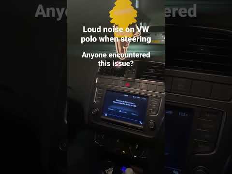Loud noise from VW Polo when steering