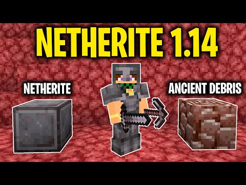 COME AVERE LA NUOVA NETHERITE 1.16 in MINECRAFT 1.14.4