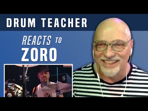 Drum Teacher Reacts to Zoro - Drum Solo