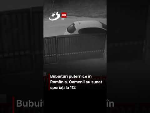 Bubuituri puternice în România, oamenii au sunat speriați la 112