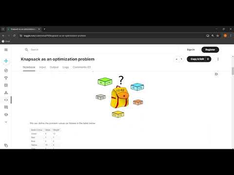 Discrete Knapsack Optimization With Python Using Pulp