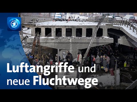 Weitere zivile Opfer in der Ukraine nach Luftangriffen gemeldet