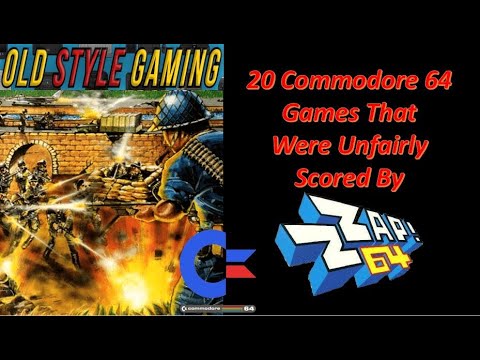 20 Commodore 64 Games That Were Unfairly Scored Low In Zzap!64