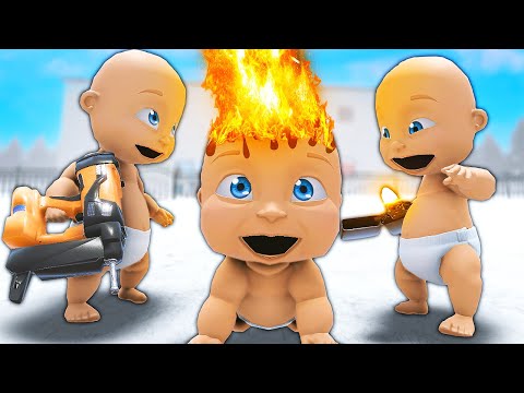 Babies Create a TRAP Using Fire - Who's Your Daddy 2