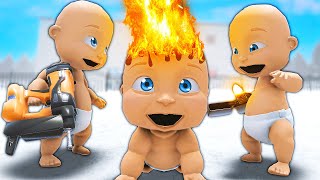 Babies Create a TRAP Using Fire - Who&#39;s Your Daddy 2