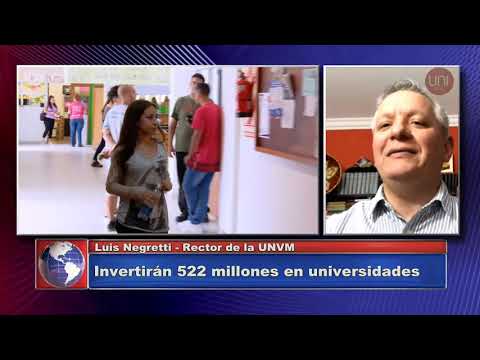 Invertirán 522 millones de pesos en universidades nacionales de Córdoba