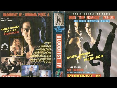 Krwawa Pięść 4 Śmiertelna Próba - Film Akcji, Sztuki Walki Lektor PL VHS 1992