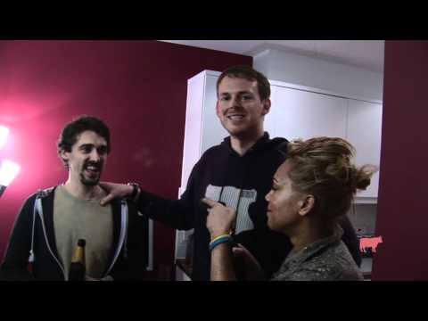 Elesha Moses watches the video to 'I'll be Waiting'