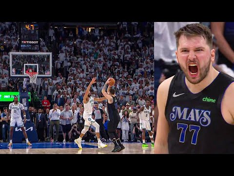 Luka Doncic's GAME-WINNER In Game 2! #PLAYOFFMODE May 24, 2024
