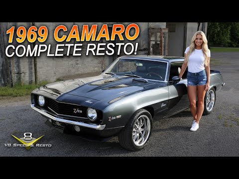 1969 Camaro Restoration Feature V8 Speed & Resto Shop Video V8TV