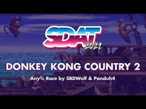 SDAT 2021: Donkey Kong Country 2 Unveiled - Any% by BlueBeary26