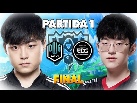 😈 ASÍ DA COMIENZO LA FINAL MUNDIAL.. CHINA VS COREA!!.. DK VS EDG (FINAL) #Worlds2021