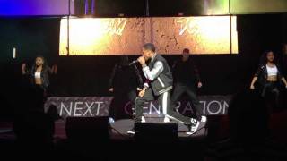 Jacob Latimore JetSetter Tour performing Nothing on ME