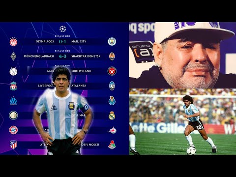 Se nos fue Diego 😢 Resumen champions League cuarta jornada.