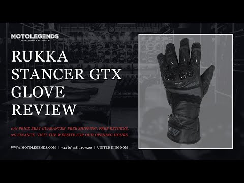 Rukka Stancer GTX glove review