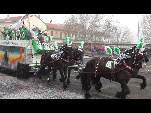 Le Guardie del Tiranno carro da getto - Carnevale Ivrea 2016