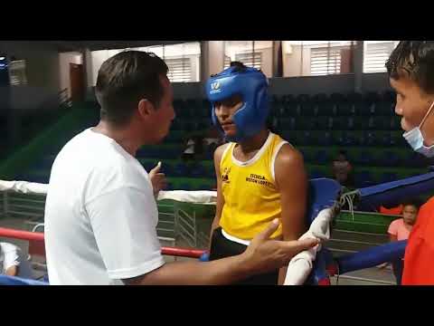 GILBERTH HIDALGO VS FIDEL NOGUERA, 114 LBS, GIMNASIO NICARAO  MIERCOLES 2 DE FEBRERO 2022