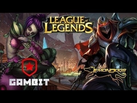 European Regionals - Semifinal: Gambit Gaming vs LemonDogs - Game 2