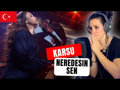 FIRST TIME HEARING Karsu - Neredesin Sen (Where Are You) REACTION #karsu #neredesinsen #turkey