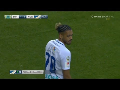Alexander Jakobsen vs GIF Sundsvall (Allsvenskan) 06.08.2018