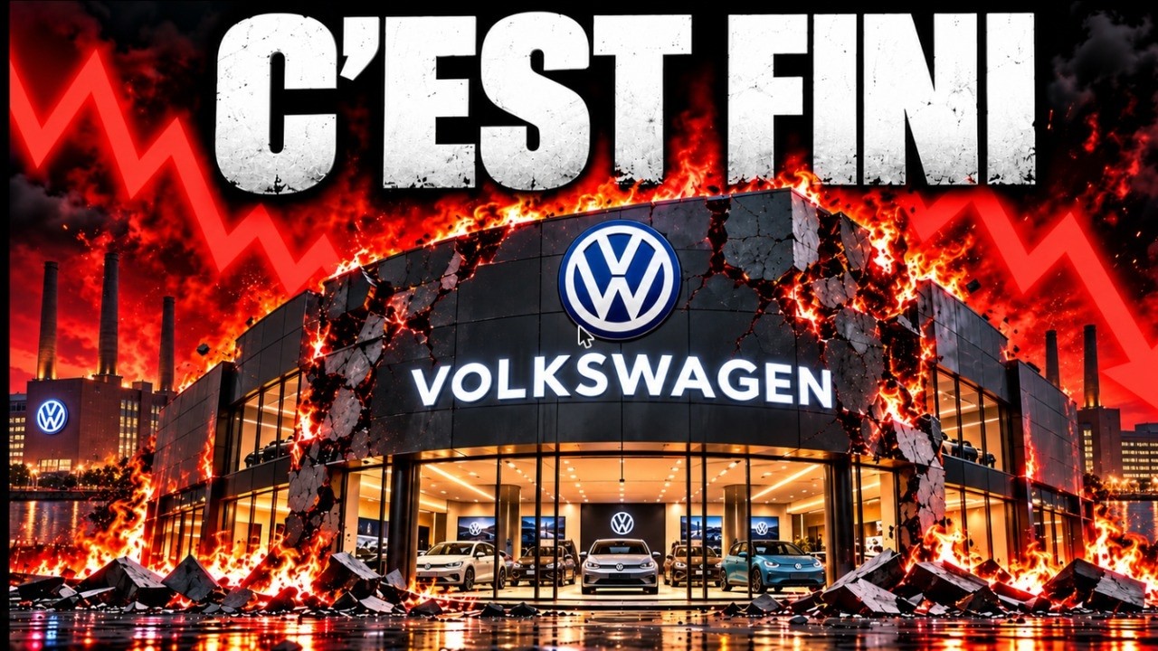 La chute BRUTALE de VOLKSWAGEN