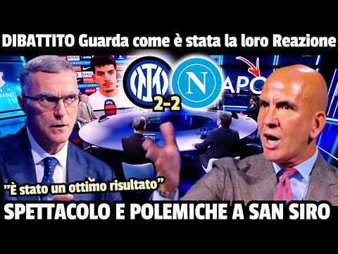🔥🔵Heavy debate 🤬 Look how they REACTED after Inter-Napoli and all the CONTROVERSY at San Siro