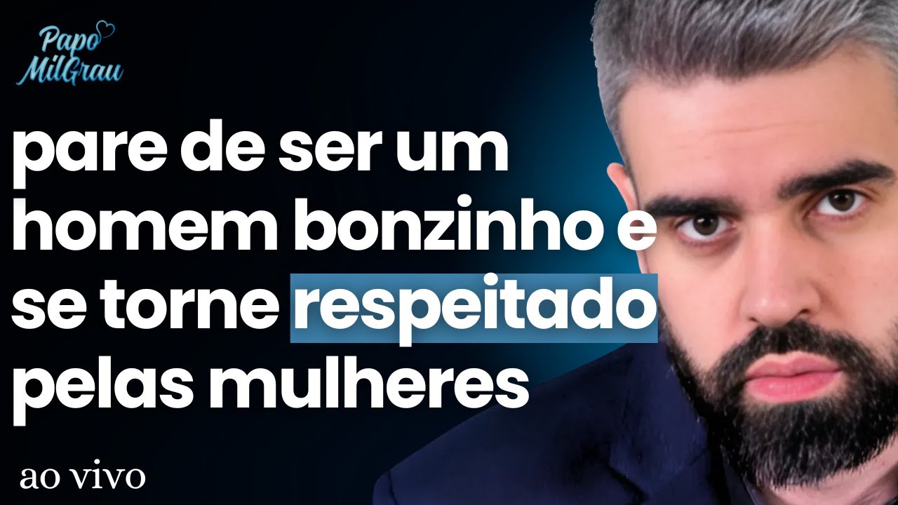 VITOR ESPREGA - Pare de ser um homem bonzinho e se torne RESPEITADO pelas mulheres... | #300
