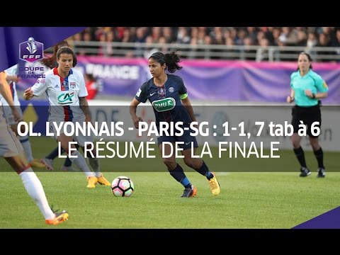 Coupe de France féminine, finale : Olympique Lyonnais-Paris-SG (1-1, 7 tab à 6), le résumé