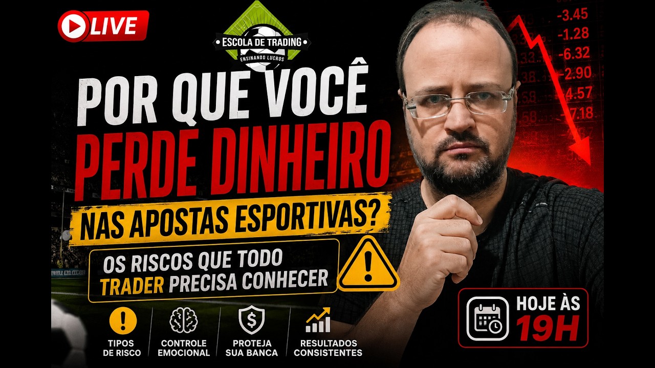 🚨 Por Que Você PERDE DINHEIRO nas Apostas Esportivas? Os Riscos que Todo Trader Precisa Conhecer