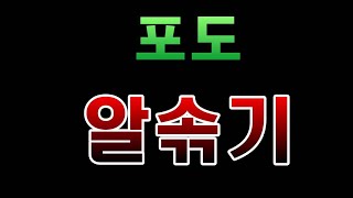 [텃밭농부.648]  포도송이의 알솎기