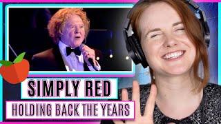 Vocal Coach reacts to Simply Red - Holding Back The Years (Symphonica In Rosso)