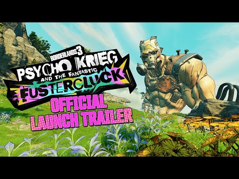 Borderlands 3 - Psycho Krieg and the Fantastic Fustercluck Official Launch Trailer thumbnail