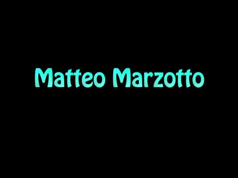 Learn How To Pronounce Matteo Marzotto