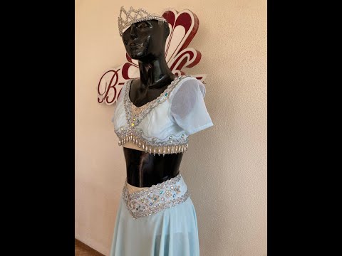 Oriental ballet costume P 1533 - video 3