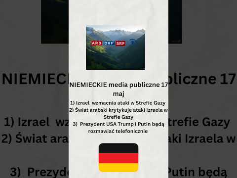 Niemieckie media publiczne 17 maj