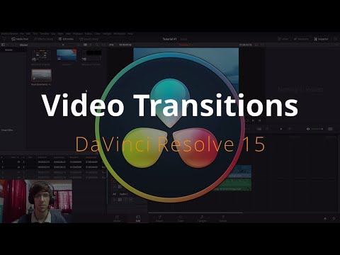 Video Transitions in DaVinci Resolve 15 Tutorial