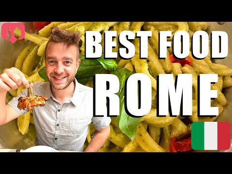Best Food in Rome Italy - Street Food - Restaurants - Gelato - 2022