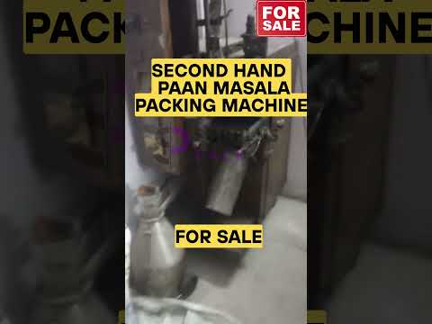 Second Hand Sachet Packing Machine - product video thumbnail