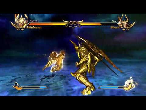 Saint Seiya: Soldiers' Soul - Aldebaran vs Shura