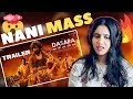 Dasara Trailer Reaction | Nani | Keerthy Suresh | Srikanth Odela | Ashmita Reacts